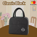 ถุงใส่กล่องข้าว - Classic Black