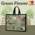 ถุงสปันบอนด์พิมพ์ลาย - Green Flower