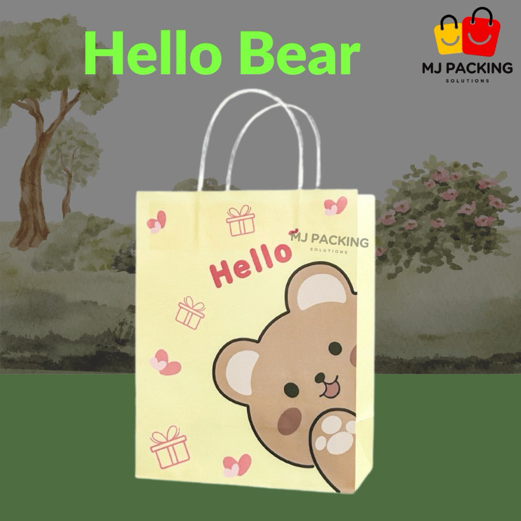 ถุงกระดาษ - Hello Bear