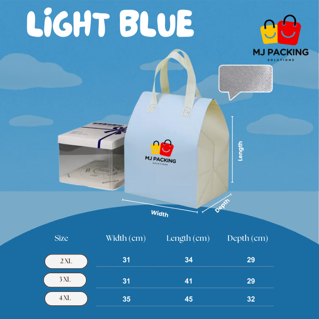 ถุงเก็บความเย็นขนาดใหญ่ - Light Blue