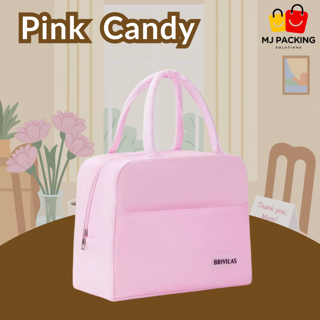 ถุงใส่กล่องข้าว - Pink Candy