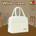 ถุงใส่กล่องข้าว - White Cream