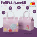 ถุงเก็บความเย็น - Purple Flower