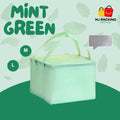 ถุงฟอยล์มีซิบ - Mint Green