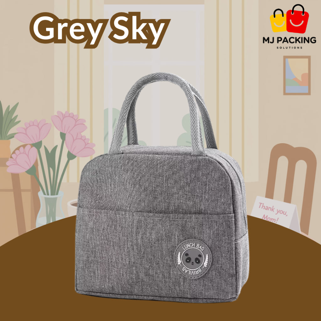 ถุงใส่กล่องข้าว - Grey Sky