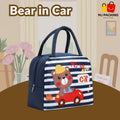 ถุงใส่กล่องข้าว - Bear in Car