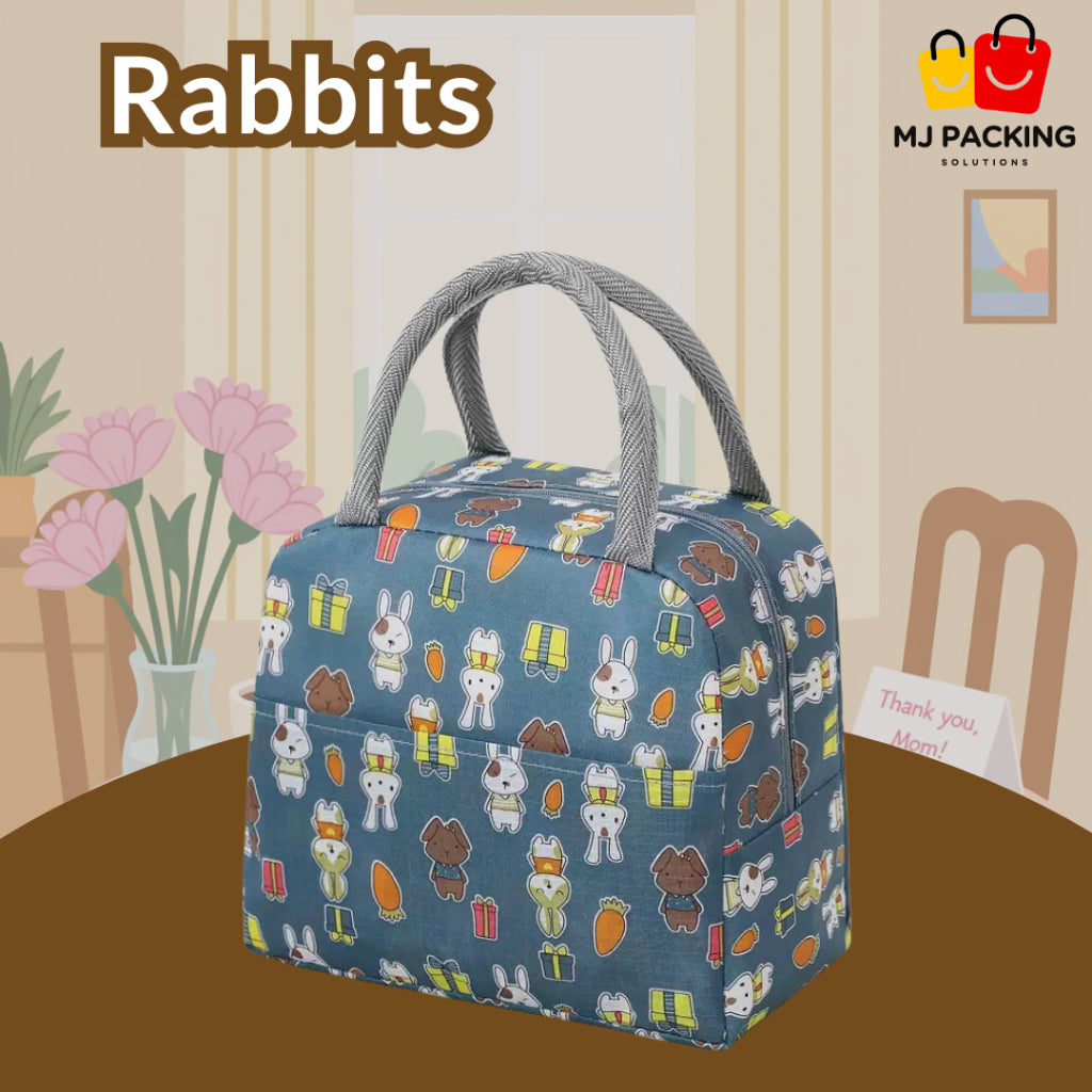 ถุงใส่กล่องข้าว - Rabbits
