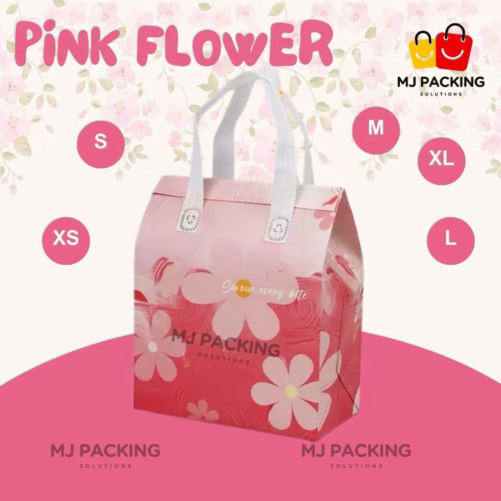 ถุงเก็บความเย็น - Pink Flower