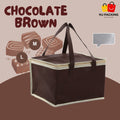 ถุงฟอยล์มีซิบ - Chocolate Brown