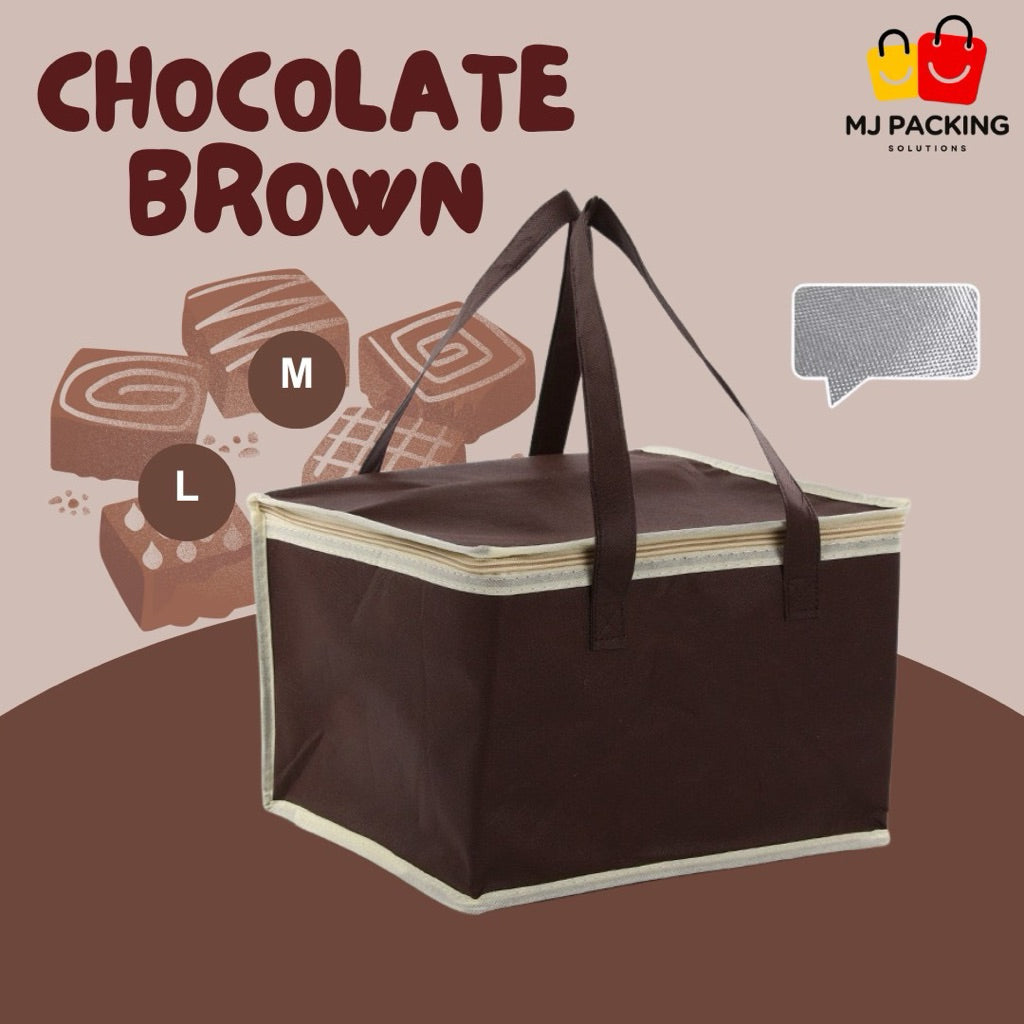 ถุงฟอยล์มีซิบ - Chocolate Brown