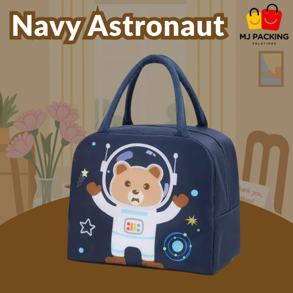 ถุงใส่กล่องข้าว - Navy Astronaut