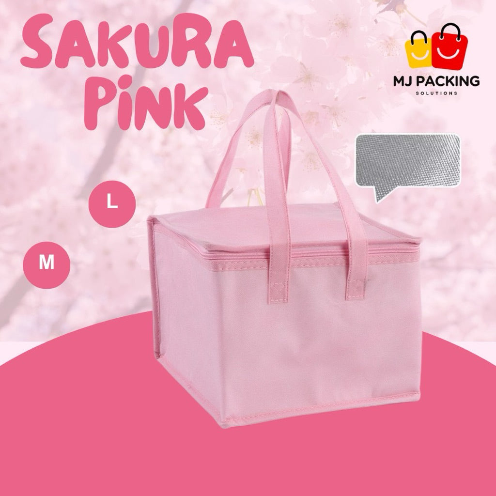 ถุงฟอยล์มีซิบ - Sakura Pink