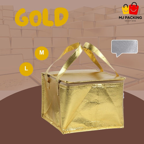 ถุงฟอยล์มีซิบ - Gold
